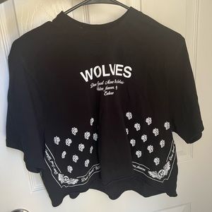 Womens medium darc sport crop top